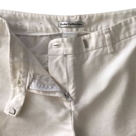 Dalia Collection White Tapered Ankle Pants Size 0 - Picture 5 of 8